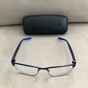 Nike 8130 416 54*16 140 Satin Navy/ Racer Blue Glasses.